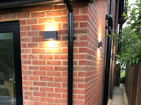 Garden and exterior lighting by Craig Garner Electrical Ltd. Surrey