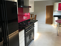 Kitchen electrical installation by Craig Garner Electrical Ltd. Surrey