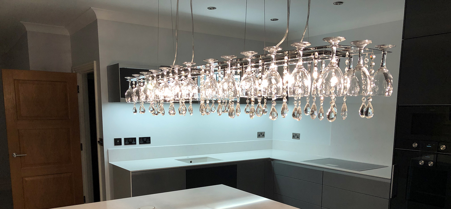 Specialist lighting installation by Craig Garner Electrical Ltd. Surrey